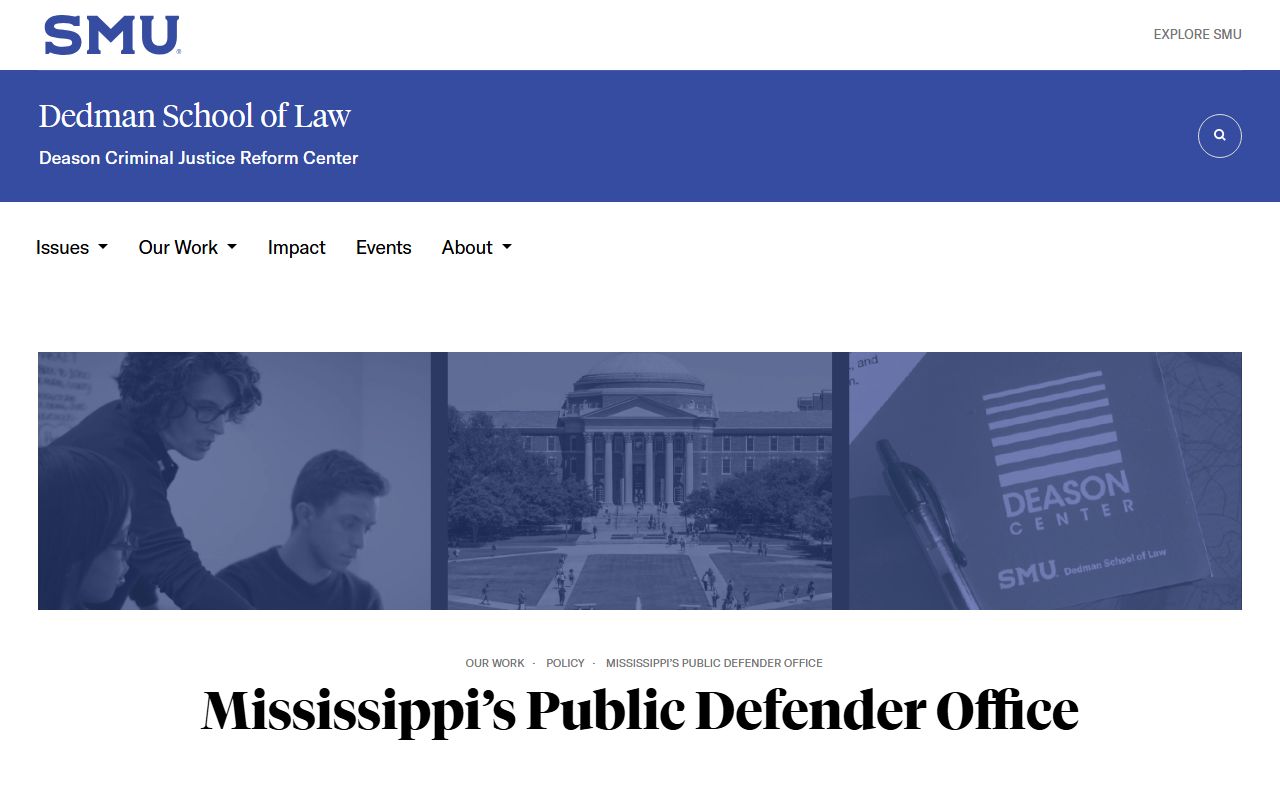 Attala County criminal court records and the Mississippi public defense pilot office