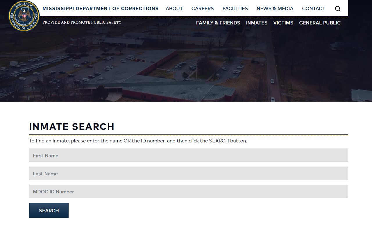 Attala County inmate records and MDOC inmate search tool